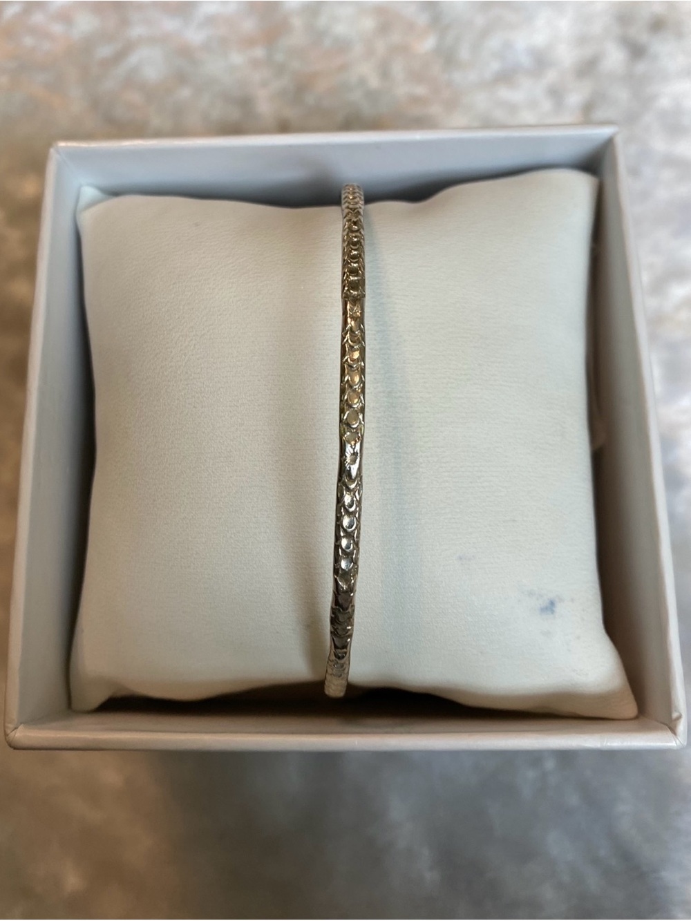 🍀Sterling Silver Slim Bangle Bracelet